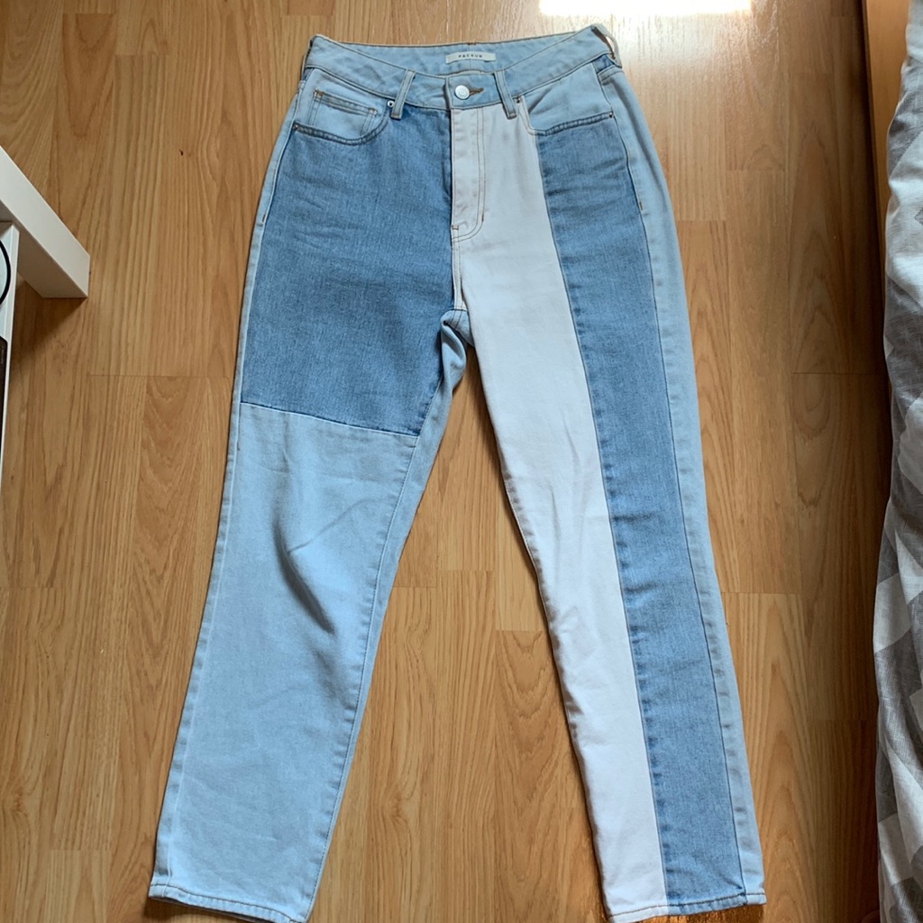 Patch Work Mom Jean